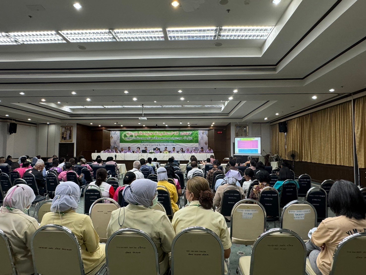 ประชุมใหญ่สามัญประจำปี 2567 สหกรณ์ออมทรัพย์โรงพยาบาลยะลา จำกัด